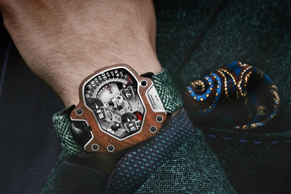 奢華原木 終極時刻   Urwerk 推出UR 110 EastWood腕表 魚雷 UR 110 EastWood URWERK 新表預(yù)覽  第2張