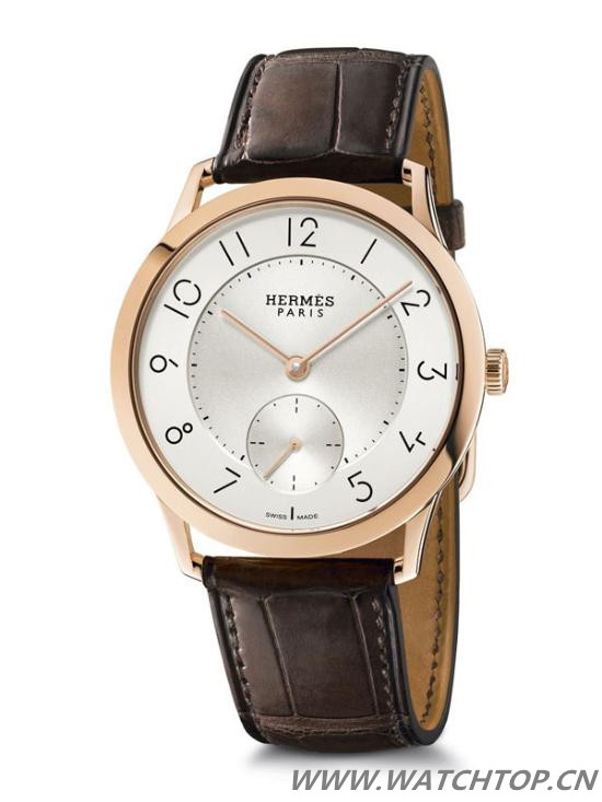 愛(ài)馬仕推出全新Slim d’Hermès腕表系列 Slim d’Hermès 愛(ài)馬仕 新表預(yù)覽  第2張